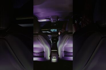 Filming a cinematic night drive in the Peugeot 5008