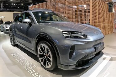 Porsche Cayenne electric vehicle ev car full ecar super sport SUV MY26 walkaround + interior W....
