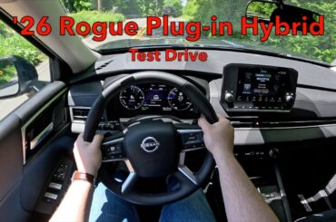 2026 Nissan Rogue Plug-in Hybrid - POV Test Drive