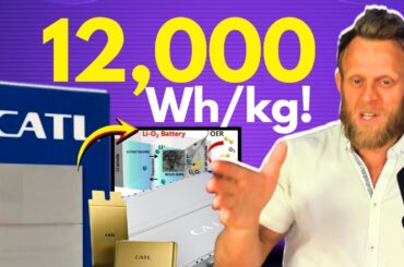2000 Mile Range: CATL Announce a 12,000 Wh/kg Battery That Will Kill Gasoline