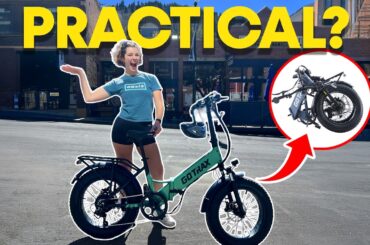 The Most Comfortable Folding E-Bike I've Tested? | GoTrax F3