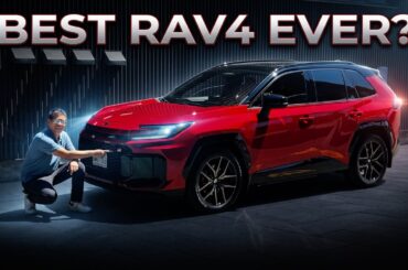 324 HP, 80km EV Range! 2026 Toyota RAV4 GR Sport PHEV First Drive