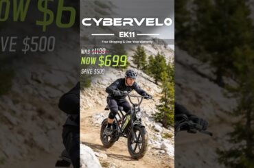 We have bikes for everyone! #cybervelo #ebike #foryou #emtb #electricbike #ek11 #offroad #bikelife