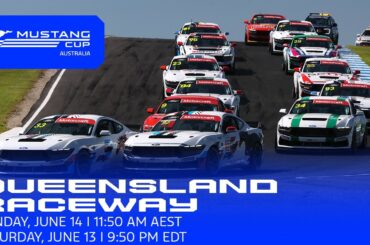 Mustang Cup Australia Race 2 at Queensland Raceway | Ford Racing