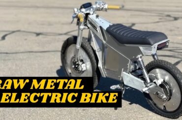 Raw Metal Electric Motorcycle Build: Spark Cycleworks Javelin