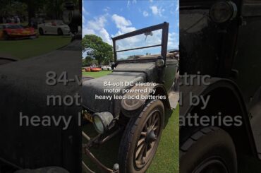 1916 DETROIT ELECTRIC PATINA | Bad Blonde #car #history