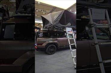 Plug in Hybrid with Adventure Tent #car #cars #travel #adventure #fun #automobile #shorts #shortfeed
