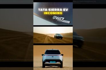 Tata Sierra EV TEASER OUT!