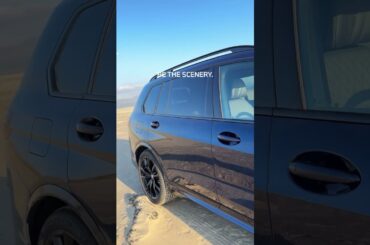 Enjoy the scenery or... Be the scenery ✅ | The #BMW X7.