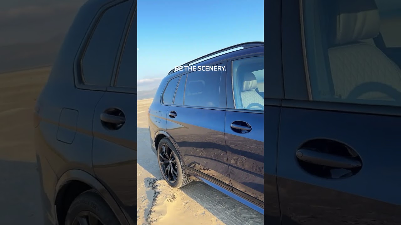 Enjoy the scenery or… Be the scenery ✅ | The #BMW X7. Enjoy the scenery or... Be the scenery ✅ | The #BMW X7.