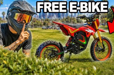 If You Find This E-Bike, YOU CAN HAVE IT! (HappyRun F18)