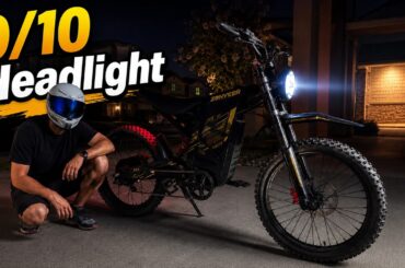 ZONVEER ZX3 Electric Bike Night Ride Review