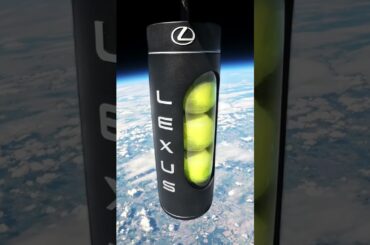 Tennis balls from space.