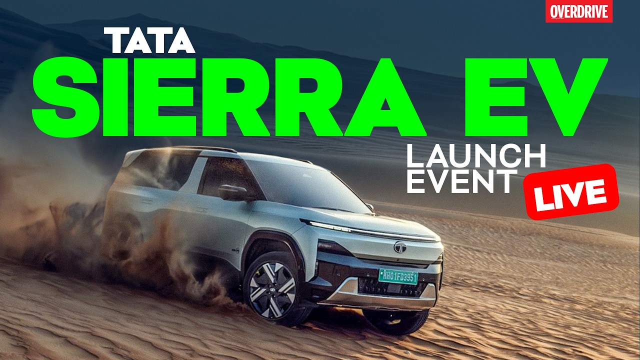 LIVE: Tata Sierra EV Launch | First Look & Highlights | OVERDRIVE - EVSHIFT