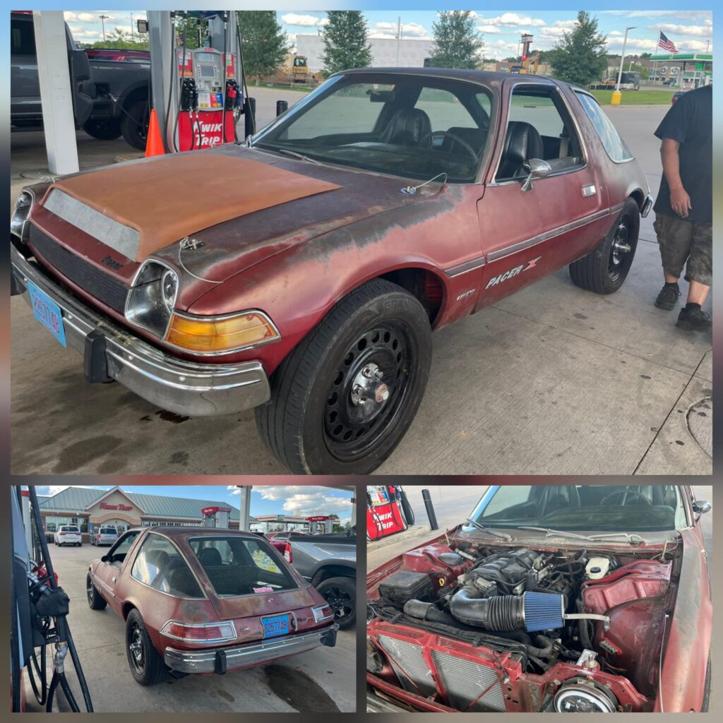 AMC Pacer on 2015 AWD V8 Dodge Charger chassis, the official car of...?