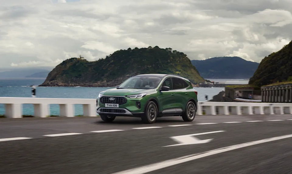 The Kuga provides a sporty driving experience. (Ford)