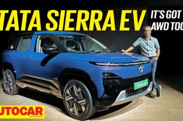 Tata Sierra EV - Tata’s most exciting EV | First Look | Autocar India