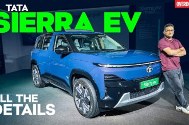 Tata Sierra EV Launched | A Quick Walkaround of Tata's New Electric SUV | OVERDRIVE