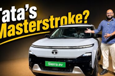 Tata Sierra EV Walkaround - All Details | @MotorBeam