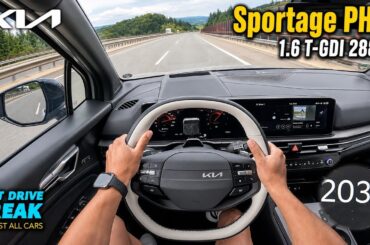 2026 Kia Sportage Plug-in Hybrid 1.6 T-GDI 288 PS TOPSPEED POV | No Speed Limit Autobahn Drive