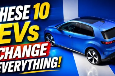 The Next Wave of EVs Is Here! 10 Compact Electric Cars That Will Shock 2026