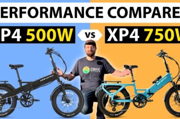Lectric XP4 500W vs 750 | The Real World Range Difference