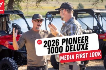2026 Honda Pioneer 1000 Deluxe: Media First Look