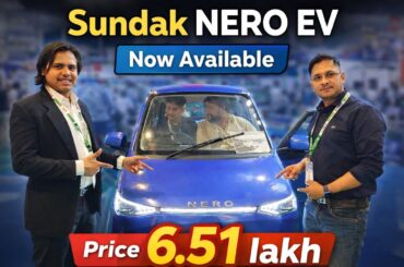 Sundak Nero EV | Ride Asia 2026 Delhi | New Electric Car
