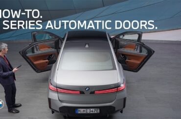 How-To: New BMW 7 Series Automatic Doors.