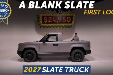 America's Cheapest EV | 2027 Slate Truck First Look