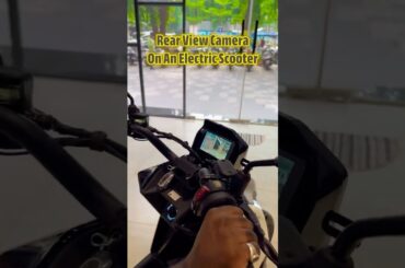 Electric Scooter With Rear View Camera | Keeway Hypervolt R Parking Assist
