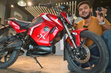 Revolt RV-X New Model Red Colour Range 150KM + Electric Bike Review