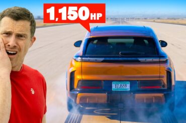 The Porsche Cayenne EV is so quick it SCARED ME!