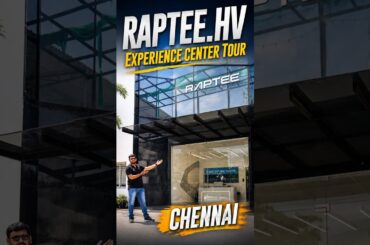 Raptee HV Experience Center Visit | India's 1st High Voltage Electric Bike #RapteeT30 #Raptee