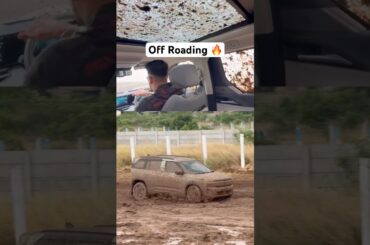 Tata Sierra EV drifting in Mud like a Boss! #manishbhardwaj #4x4offroading #muddriving #shorts