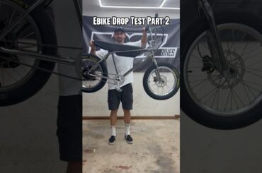 Ebike drop test part 2.