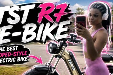 TST R7 Ebike || The Best Moped-Style Electric Bike