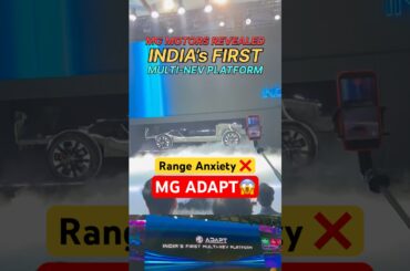 MG ADAPT Biggest LAUNCH OF 2026 One Platform for EV, Hybrid & PHEV #mgmotors #mg #shorts #mgindia
