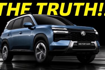 MG Hector Hawk: India's First Plug-in Hybrid SUV! Everything You Need To Know