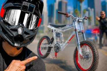 I Built The Fastest Invisible Bike