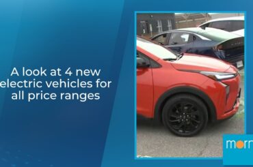 A look at 4 new electric vehicles for all price ranges