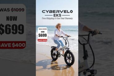 Light, foldable. Ready in 2 seconds! #cybervelo #ebike #ek5 #foryou #foldable #commutebybike #emtb