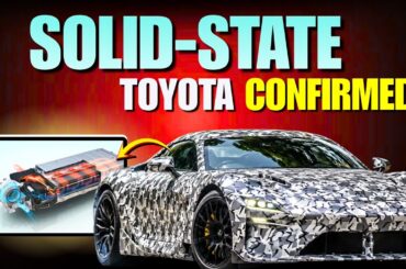 Toyota confirms first production car with solid-state batteries & 1000km Range