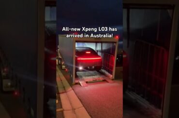 The all-new Xpeng L03 (Xpeng Mona L03) has arrived in Australia!
