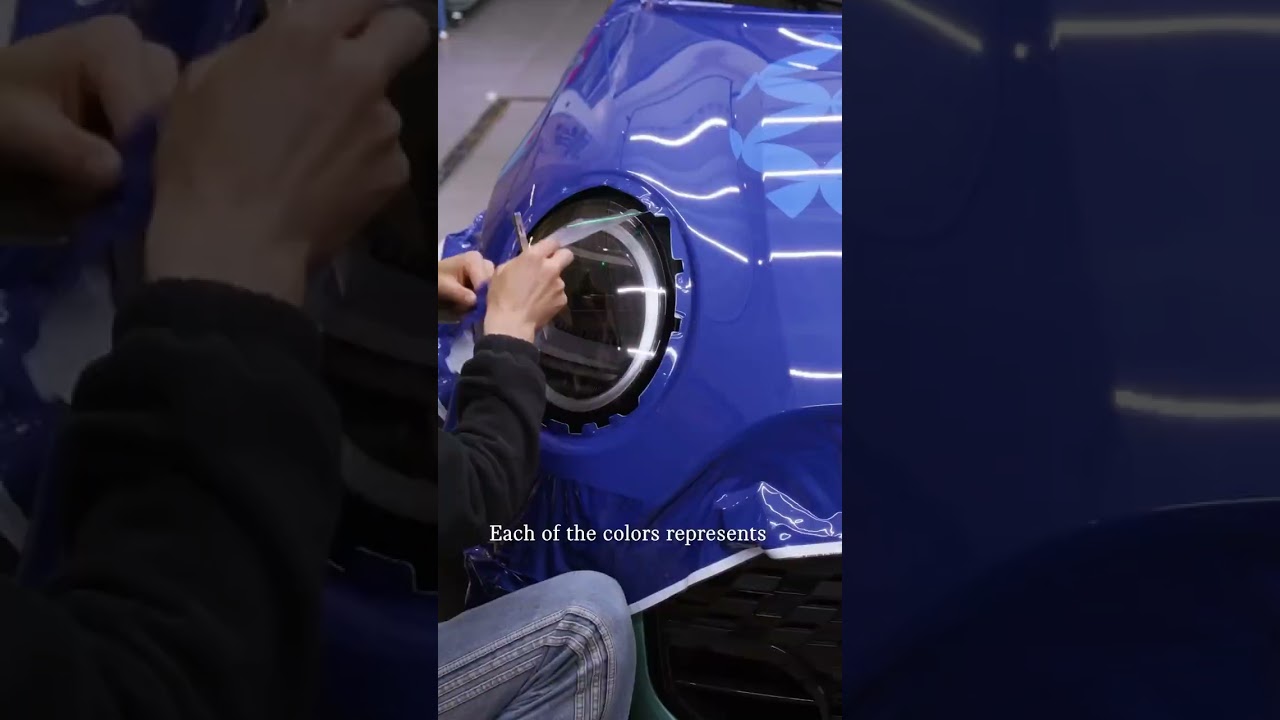 Why this MINI has 14 colours👇 Why this MINI has 14 colours👇