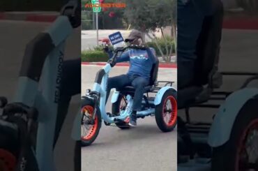 Your New Favorite Way to Ride - Freetan 368X #electrictricycle #etrike