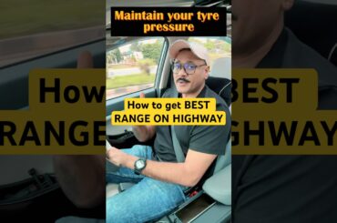 How to get BEST RANGE ON HIGHWAY.#electriccar #tata #nexonev