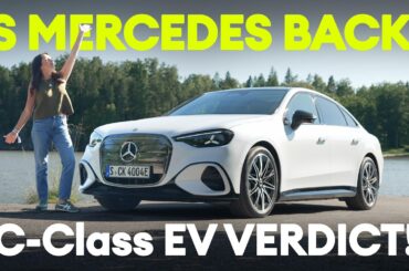 Has Mercedes finally got it right? | C-Class Electric first drive
