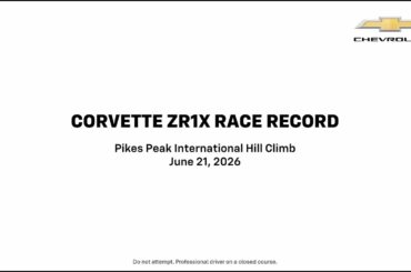Pike's Peak International Hill Climb Race Record | Corvette ZR1X | Chevrolet