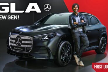 2026 Mercedes Benz GLA First Look! Petrol Hybrid and Electric!